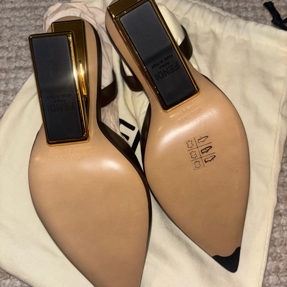 Fendi First Slingback Pumps *Never Worn - Picture 2 of 2